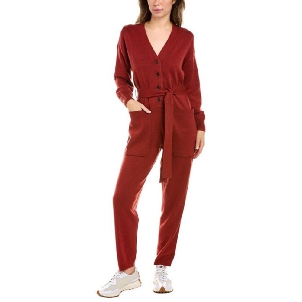 Alex Mill Red Jumpsuit